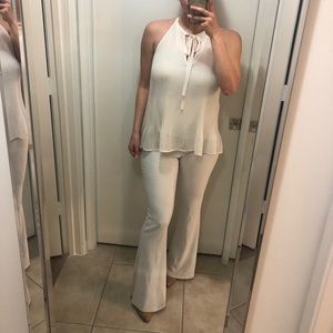 Zara Women white pleated top
